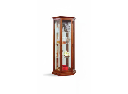 Display cabinets showcase wooden luxury living room furniture cabinet brown new