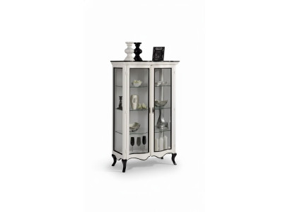 Living room furniture sideboard wooden display cabinet glass cabinet solid wood display cabinet