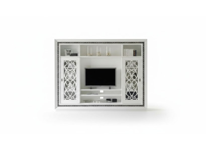 Luxury wall unit cabinet modern furniture living room rtv wood