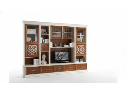 Living room wall shelf TV cabinet wall cabinets wood living room furniture new