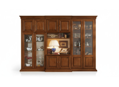 Wall unit Italian wood furniture designer wall cabinets living room new