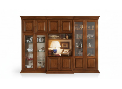 Wall unit Italian wood furniture designer wall cabinets living room new