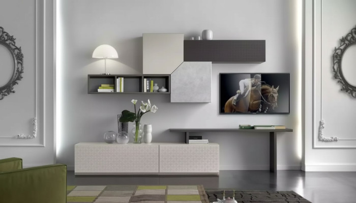 TV cabinet Italian furniture living room luxury sideboard wall unit wood