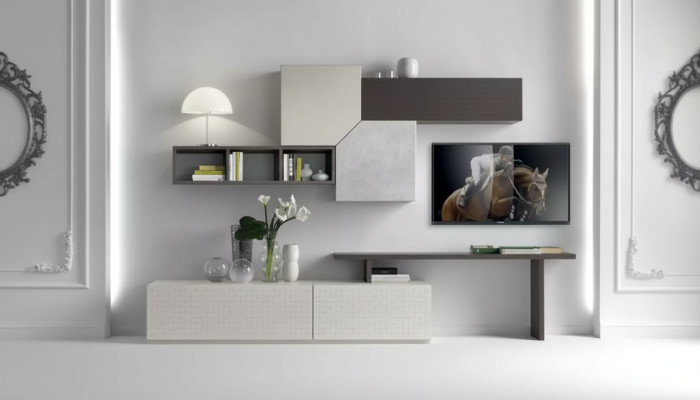 TV cabinet Italian furniture living room luxury sideboard wall unit wood