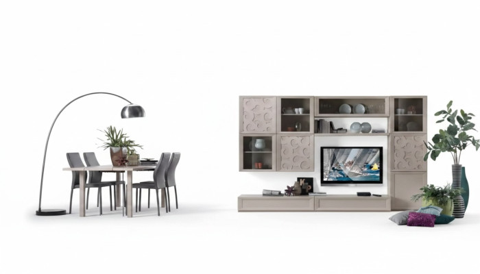 Living room set display cabinet sideboard wall units TV stand design cabinet new