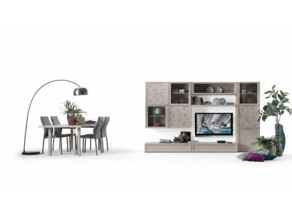 Living room set display cabinet sideboard wall units TV stand design cabinet new