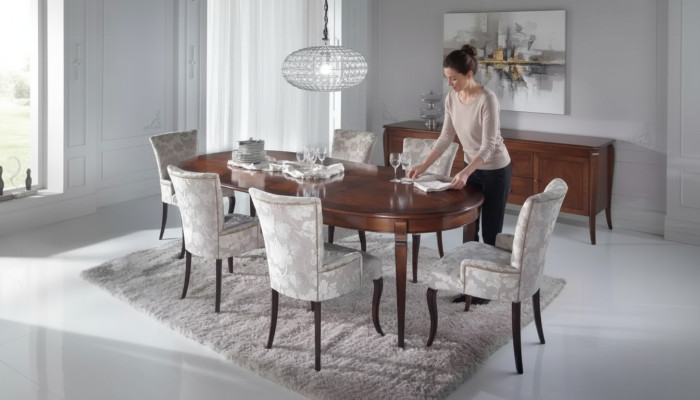 Dining Room Set 5-piece Furniture Chair Group Table 4x Chair Suite