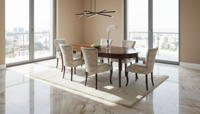 Dining Room Set 5-piece Furniture Chair Group Table 4x Chair Suite