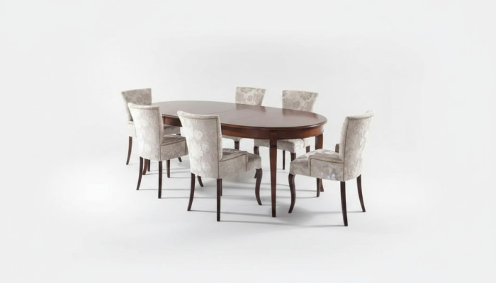 Dining Room Set 5-piece Furniture Chair Group Table 4x Chair Suite