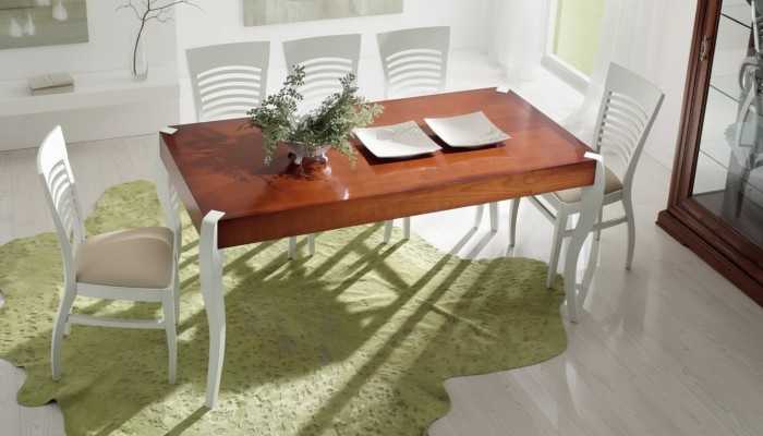 Dining table wood dining room table rectangular Italian furniture tables new