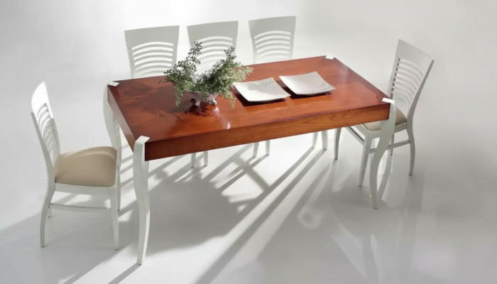 Dining table wood dining room table rectangular Italian furniture tables new