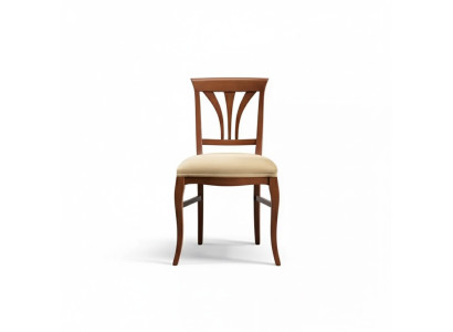 Chair without armrest dining chair wood dining room brown classic design