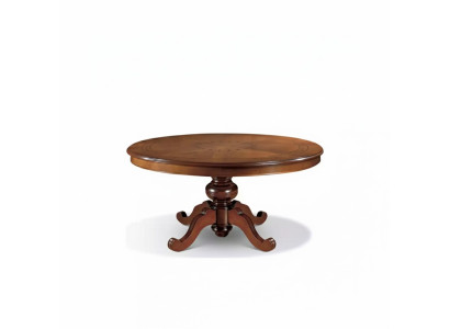 Dining Table Brown Round Classic Dining Room Luxury Wood Tables Design New