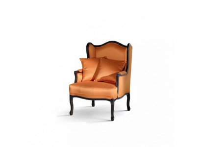 Classic Armchair Sofa 1 Seater Designer Textile Sofas Upholstery New