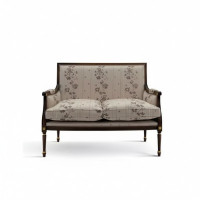 Sofa 2-seater sofa upholstery design luxury fabric sofas textile design couch