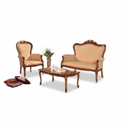 Sofa set 2-seater set design sofa upholstered couch classic luxury new