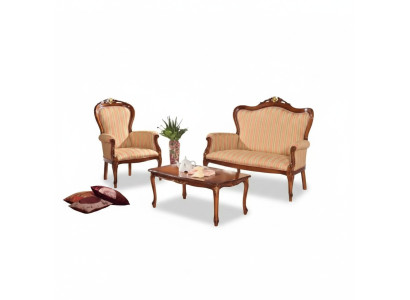 Sofa set 2-seater set design sofa upholstered couch classic luxury new