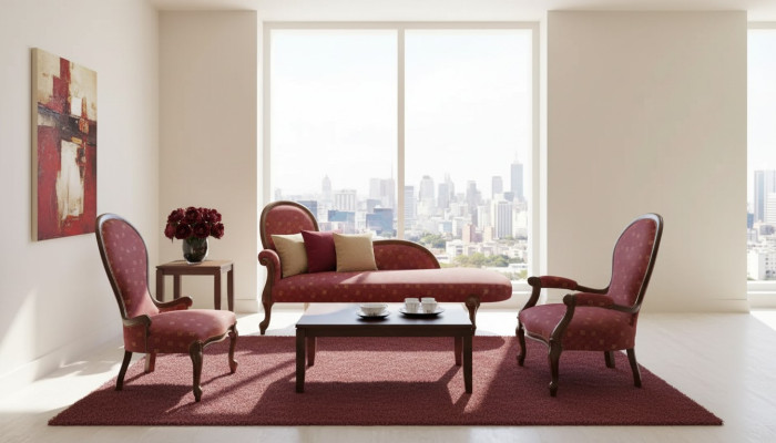 Lounge Sofa Lounger Cushion Chaise Classic Chaise longue Club Brown New
