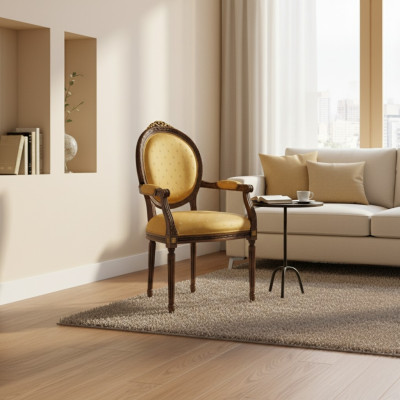 Classic chair, armchair, wooden chair, dining chair, luxury wooden furniture, new