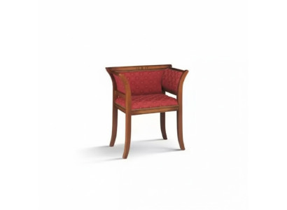 Dining room wooden chair with armrest classic new design upholstered seat
