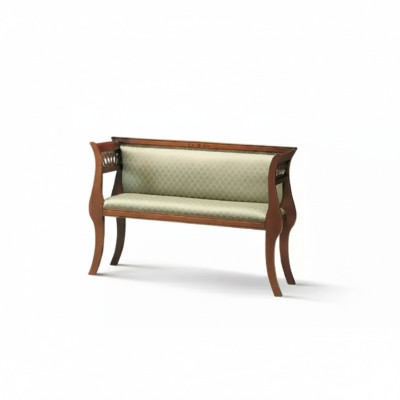 Bench Classic Designer Seating Furniture Living Room Upholstered Bench Brown