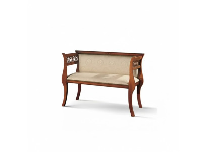 Bench Classic Bench Luxury Upholstered Furniture Designer Seating 111x43x78