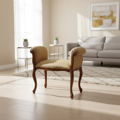 Bank furniture beige bench designer seating upholstered bench benches