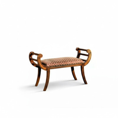 Designer luxury bench upholstered bench seating furniture living room benches
