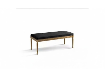 Bank upholstered bench designer seating bench living room classic furniture new