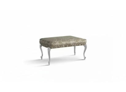 Design Stool Bench Luxury Pouf Furniture Upholstered Stool Seat Stool Gray New