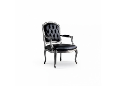 Luxury design chair Italian-style furniture single-seater wooden armchair new