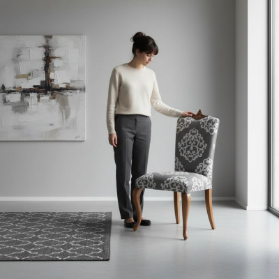 Classic chair designer wooden chair dining chair luxury armchair furniture