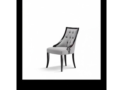 Chair Luxury Furniture Living Room Dining Room Wood Furniture Gray Armchair New