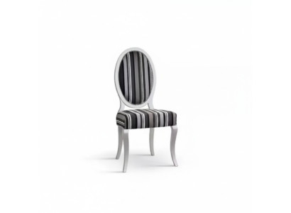 Chair Armchair Solid Classic Wood Textile Lounge Upholstered New