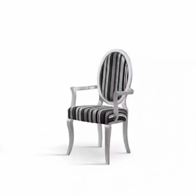 Classic chair with armrests dining chair lounge luxury new