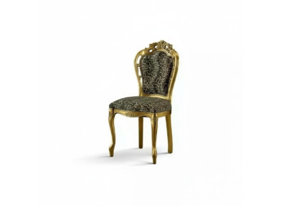 Dining room chair luxury Art Deco chairs design wooden chair Italian furniture