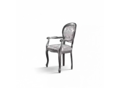 Dining room chair chair dining room luxury sitter chairs wood fabric silver