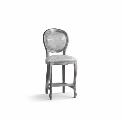 Classic Grey Chair Designer Bar Stool Wooden Chair Luxury New Furniture