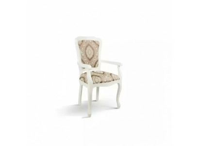 Classic chair dining room chair wood brown armrests wooden chair chairs