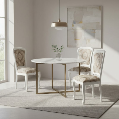 Chairs living room dining room armchair upholstered chair without armrest luxury