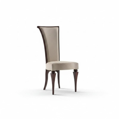 Armchair Gray Luxury Dining Upholstery Elegant Chairs Classic New