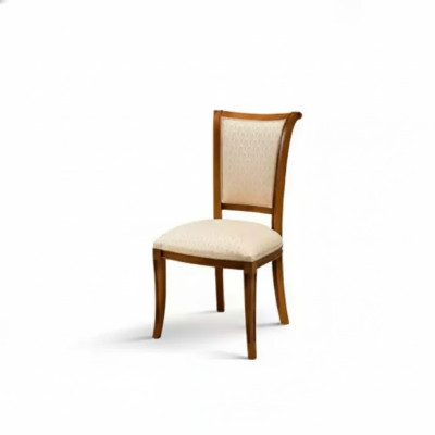 Chair Wood Italian Furniture Dining Room Luxury Design Armchair Solid Wood