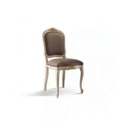 Dining room chair wood seat cushion Italian furniture armchair new