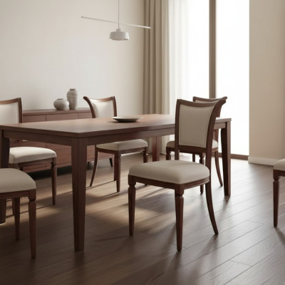 Dining room chair chair armchair seat dining room wood classic luxury gray