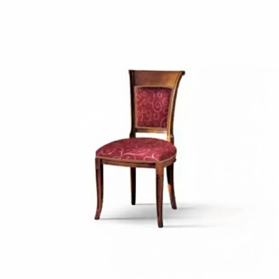 Luxury dining room chair seat dining chairs wood modern red
