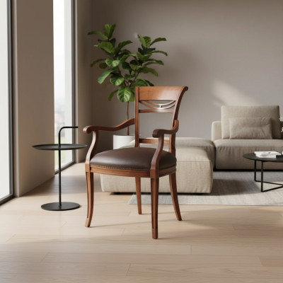 Classic chair, armchair, wooden chair, dining chair, luxury wooden furniture, new