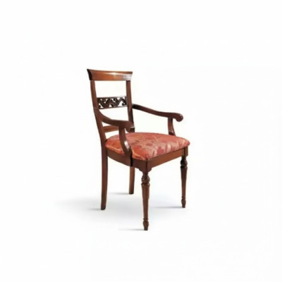 Living room chair design dining room wooden chairs upholstery with armrests new