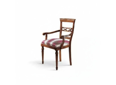 Dining room designer wood modern armchair brown luxury chair armchair brown