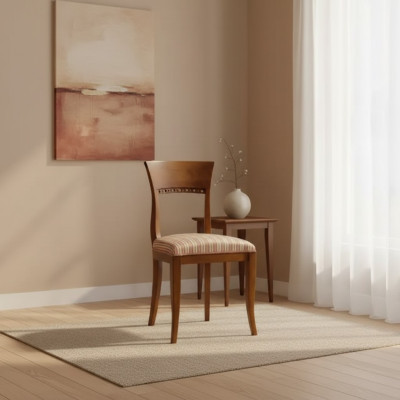 Dining room furniture chairs luxury design upholstered chair seating wooden chair