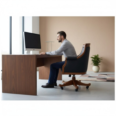 Luxury office armchair cushion chairs designer furniture rotating office chair